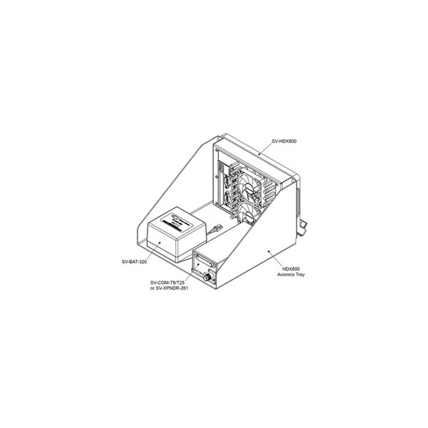 Universal Module Mounting Tray Kit for SV-HDX800