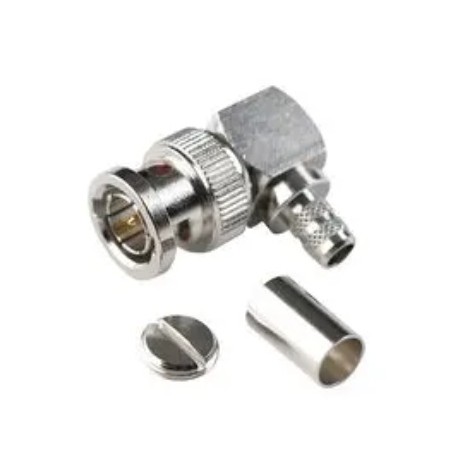 CONECTOR MACHO BNC 90º