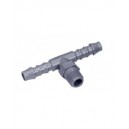RACCORD DUAL 6mm threaded